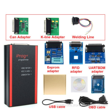 V85 Iprog+ Iprog Pro Programmer Support IMMO + Mileage Correction + Airbag Reset Replace Carprog Digiprog III Tango